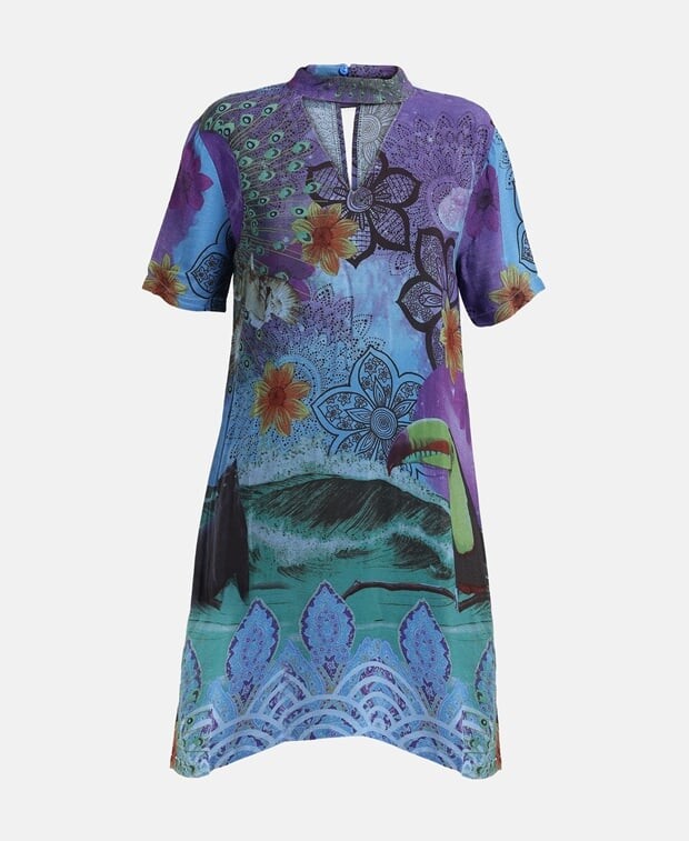 

Повседневное платье Desigual, сирень