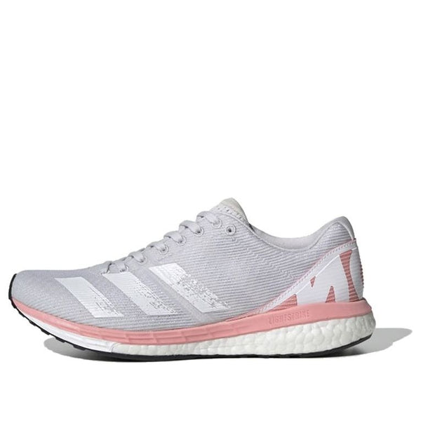 

Кроссовки (WMNS) adidas Adizero Boston 8 Grey/Pink, серый