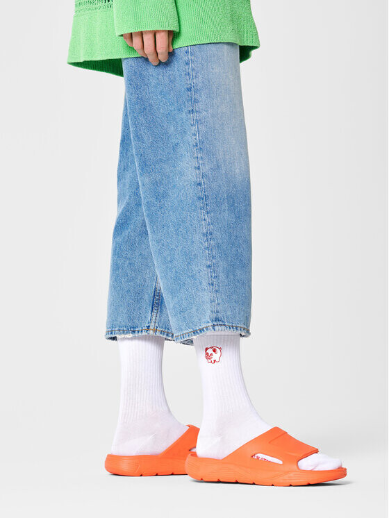 

Высокие носки унисекс Happy Socks, белый