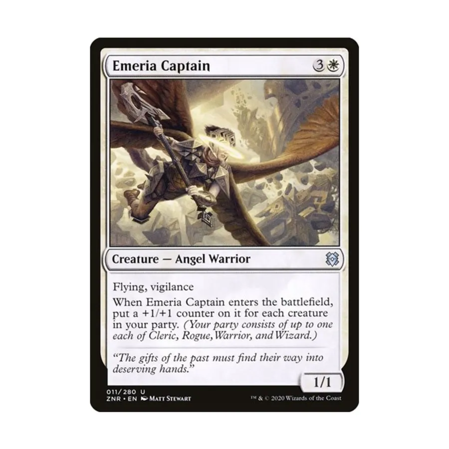

CCG Капитан Эмерии (U), MTG - Zendikar Rising