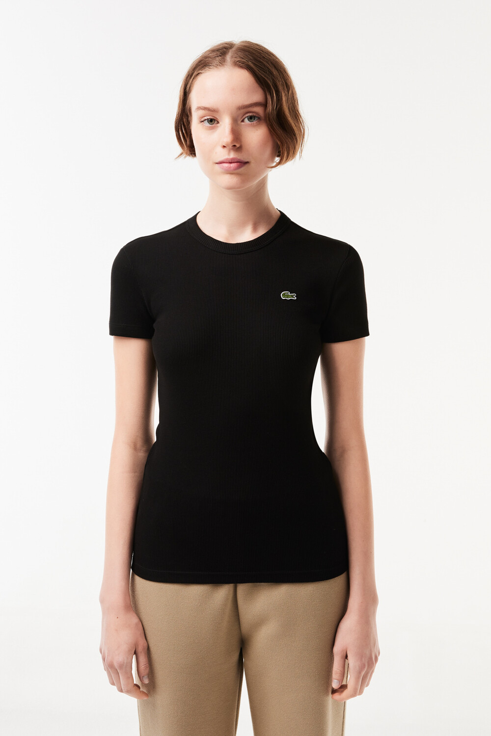 

футболка для женщин/девочек Lacoste, черный