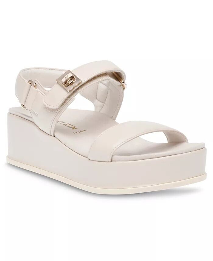 

Женские босоножки на танкетке Verse на платформе Anne Klein, белый