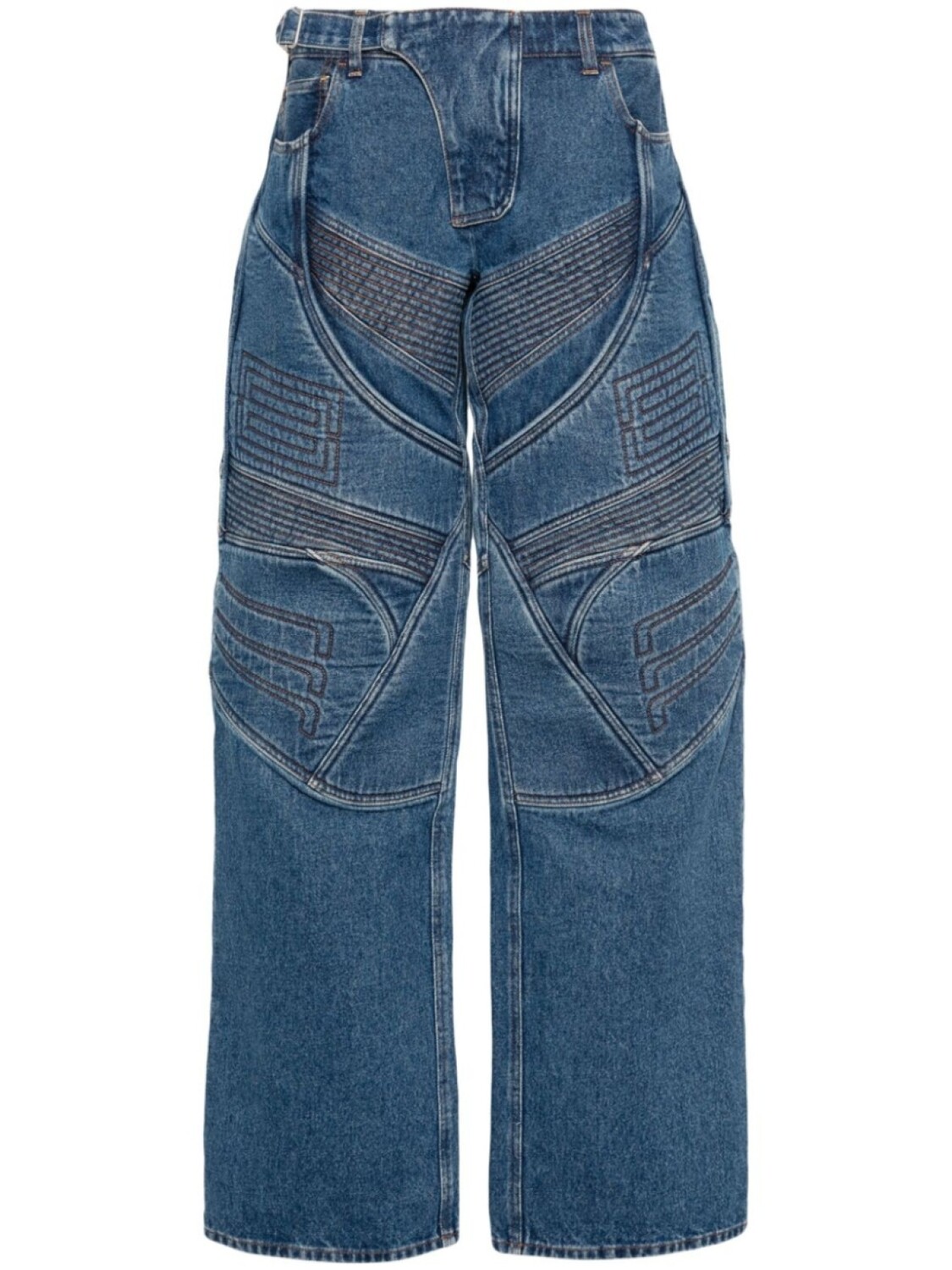 

Acne Studios джинсы Biker свободного кроя, синий
