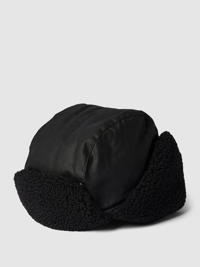 Шапка-ушанка модель МОРАР Barbour, черный плоская шапка ушанка модель гэтсби müller headwear темно синий