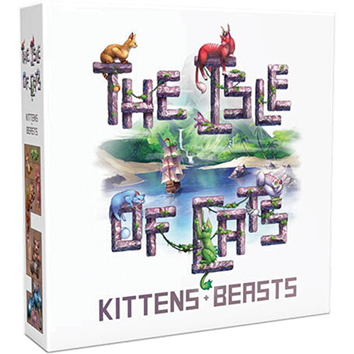 

Настольная игра The Isle Of Cats Expansion: Kittens + Beasts