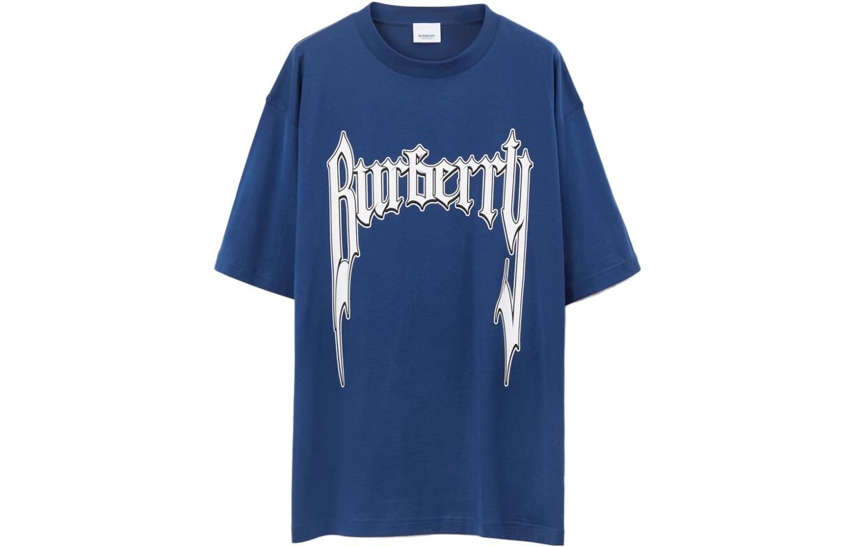 

Футболка Burberry, синий/белый