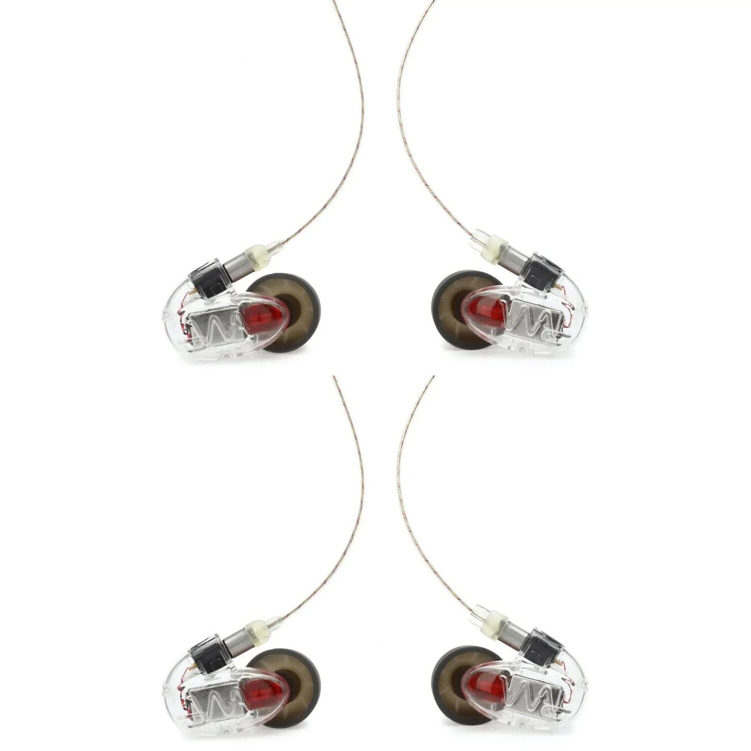 

Набор из 2 наушников Westone Audio Pro X10 — прозрачные