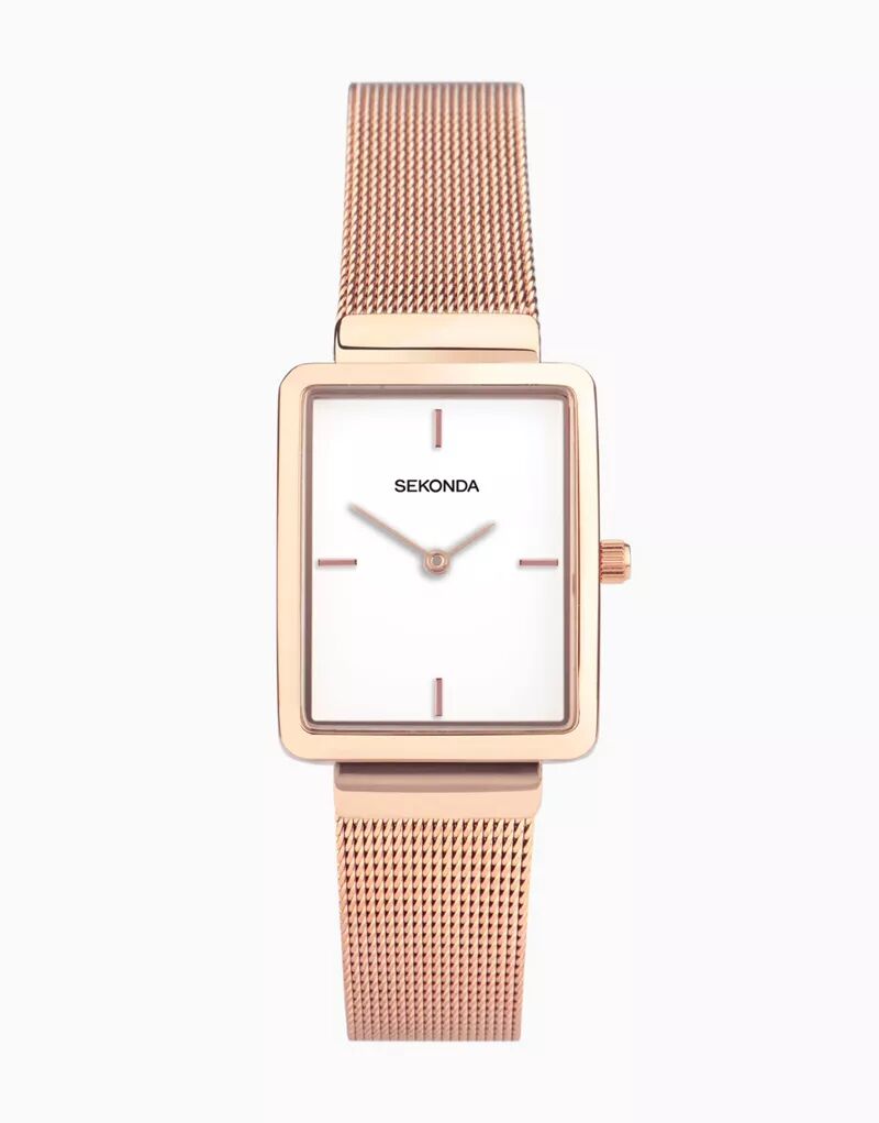 цена Женские аналоговые часы Sekonda из розового золота