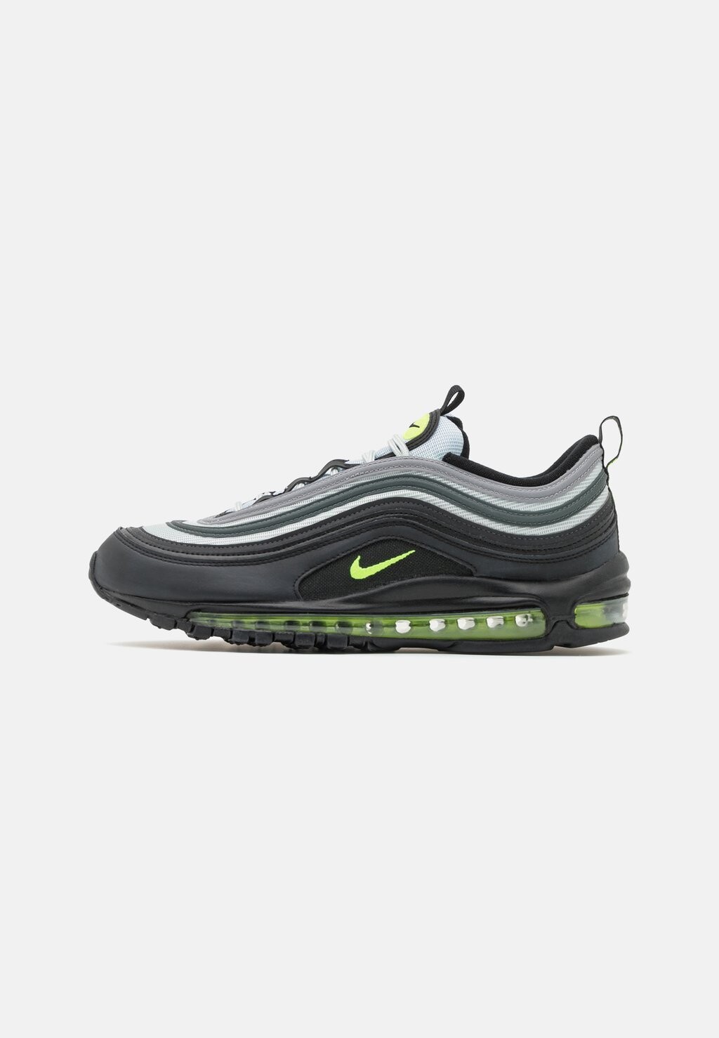 

Кроссовки Nike Air Max 97, чистая платина / вольт