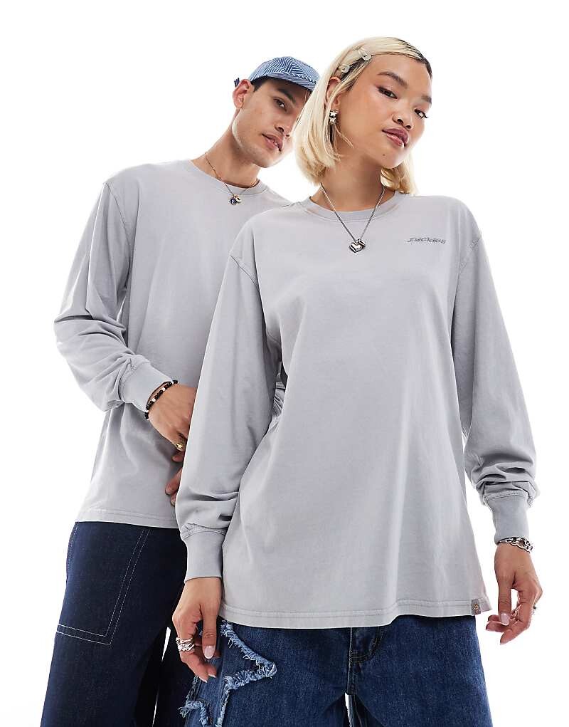 

Dickies - Newington - серая футболка с длинными рукавами