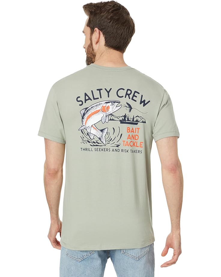 Футболка Salty Crew Fly Trap Premium, цвет Dusty Sage rescue fly trap attractant