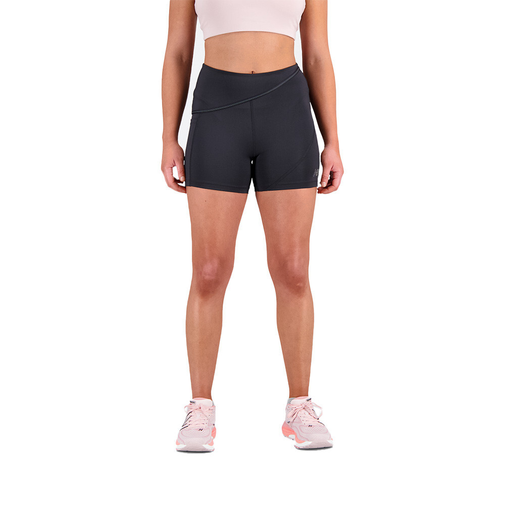 

Шорты для бега New Balance Q Speed Shape Shield 4 Inchs, черный