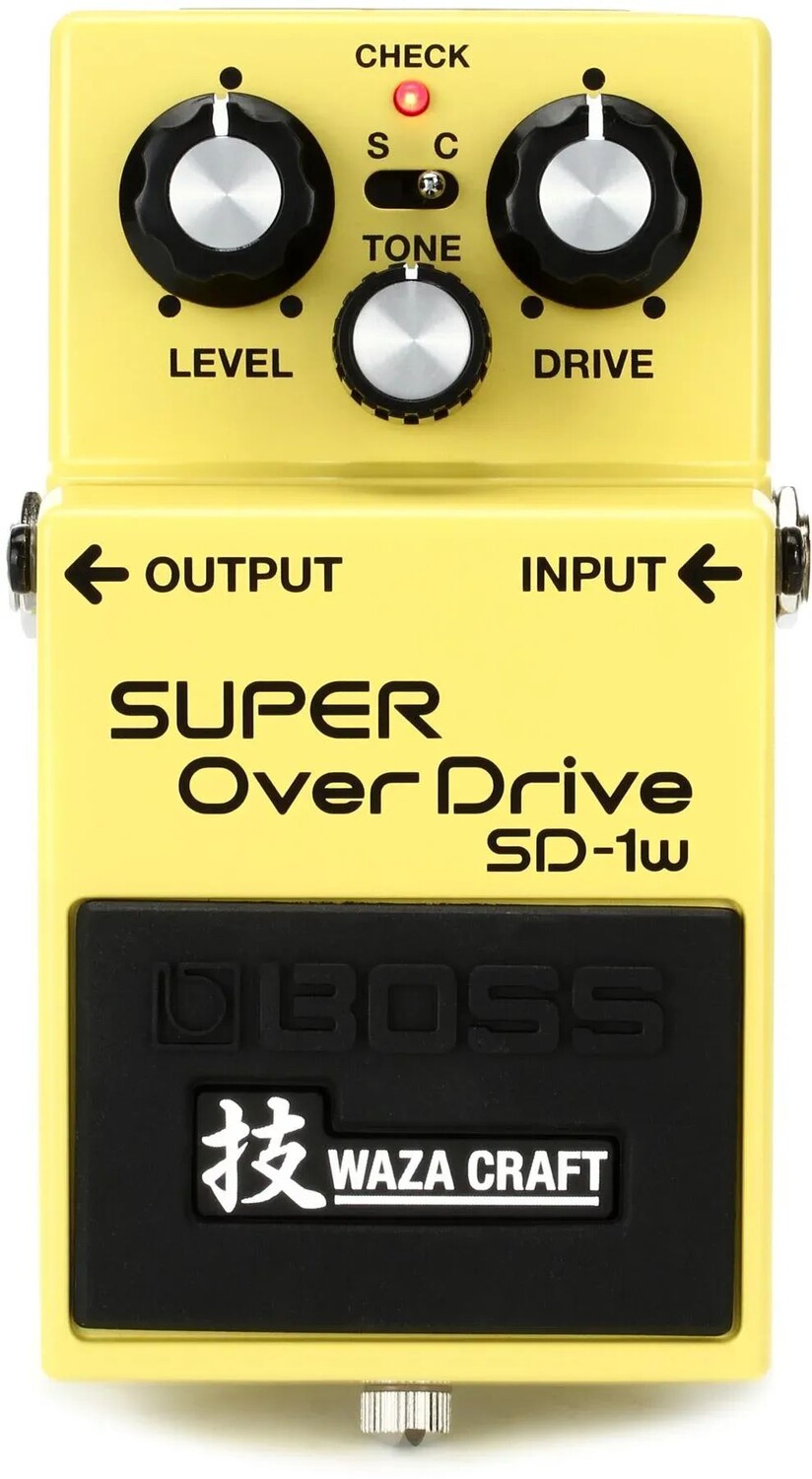 

Педаль суперперегрузки Boss SD-1W Waza Craft Super Overdrive