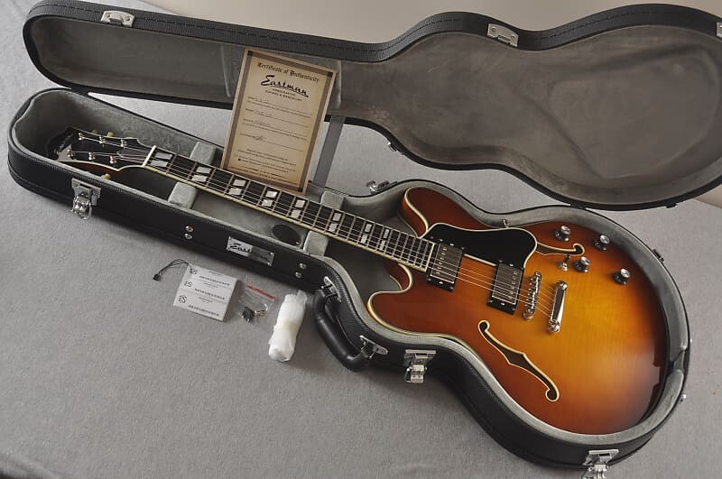 

Электрогитара Eastman T486-GB Thinline Archtop Electric Guitar Seymour Duncan