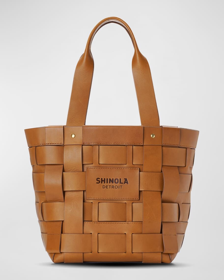 

Сумка-тоут Bixby Medium Woven Basket Shinola