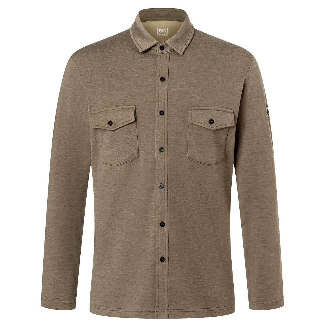 

Рубашка из мериноса Super Natural Adventure Shirt, цвет Stone Grey
