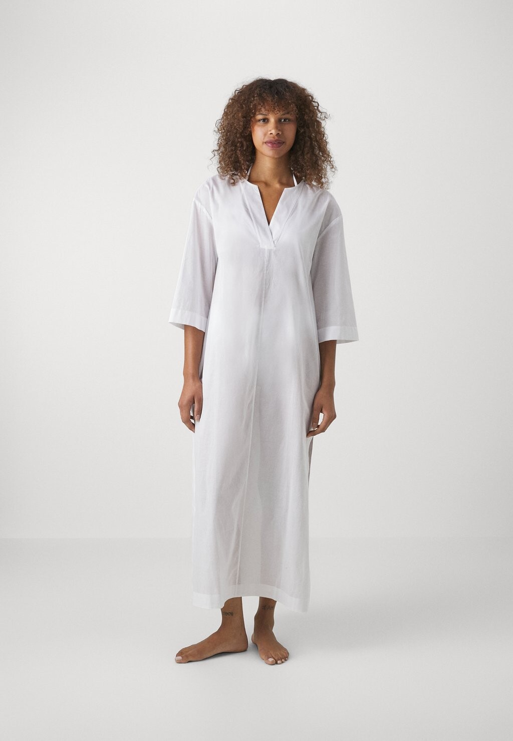 

Пляжный аксессуар Kaftan Calvin Klein Swimwear, цвет classic white
