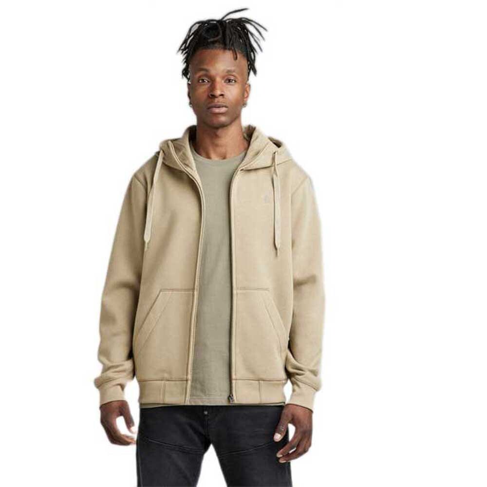 

Толстовка G-Star Premium Core Full Zip, бежевый
