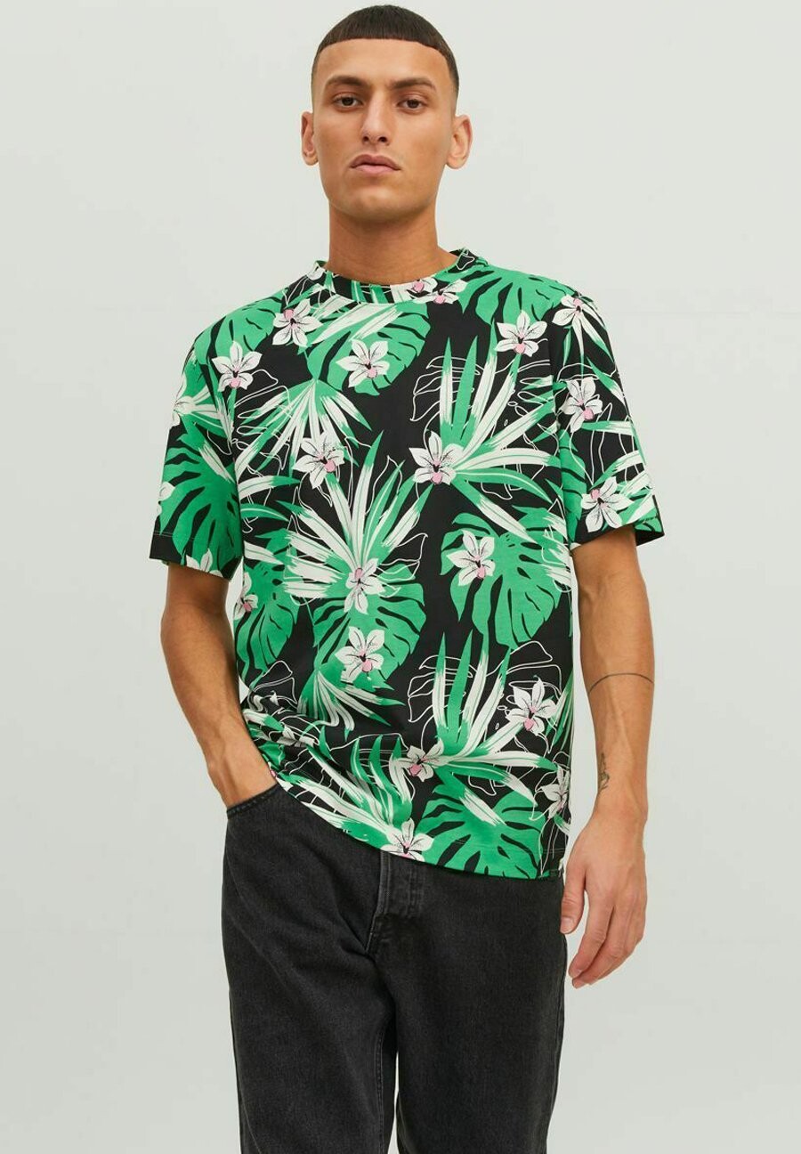 

Футболка с принтом Jack & Jones, черный