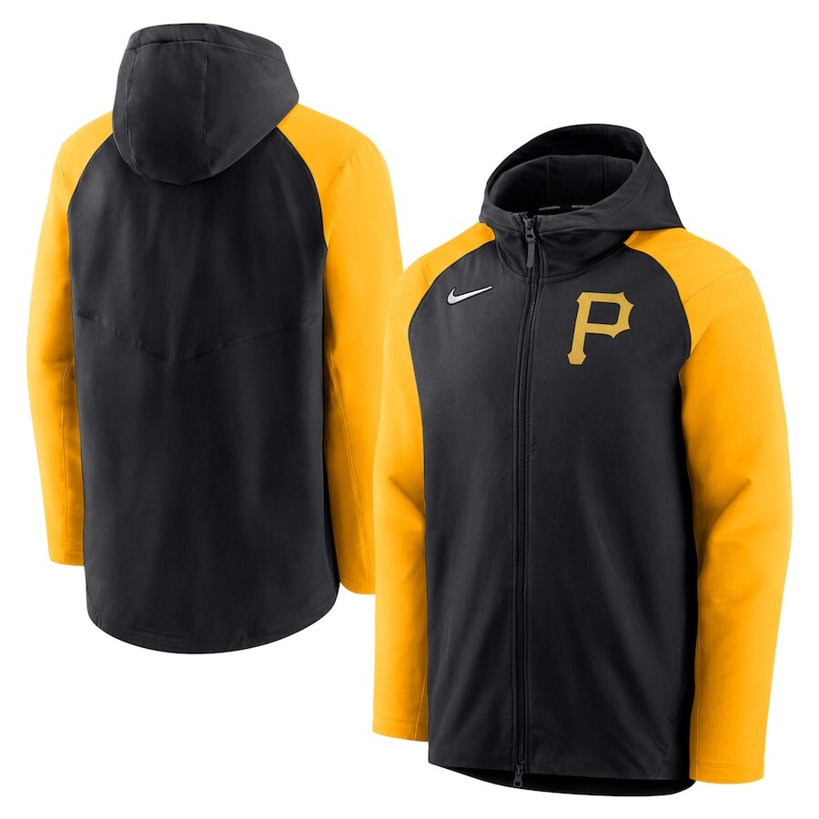 

Толстовка на молнии Nike Pittsburgh Pirates, черный