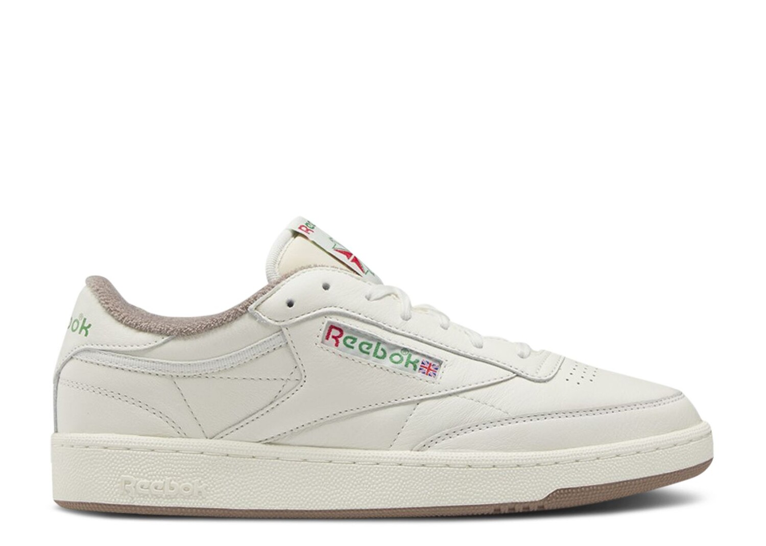 

Кроссовки Reebok Club C 85 Vintage 'Chalk Taupe', белый, Белый;серый