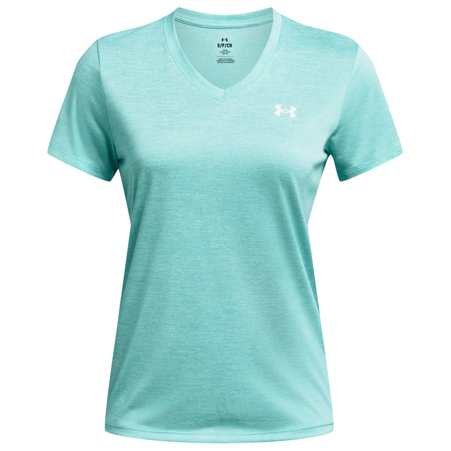 Функциональная рубашка Under Armour Women's Tech SSV Twist, цвет Radial Turquoise