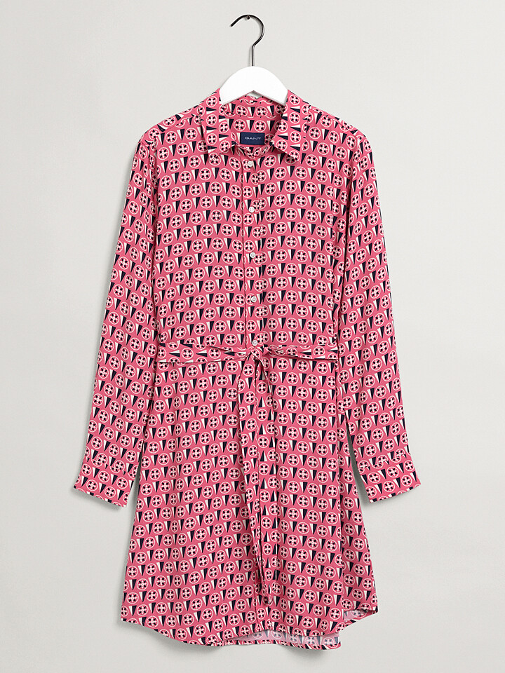 

Платье Gant, розовый