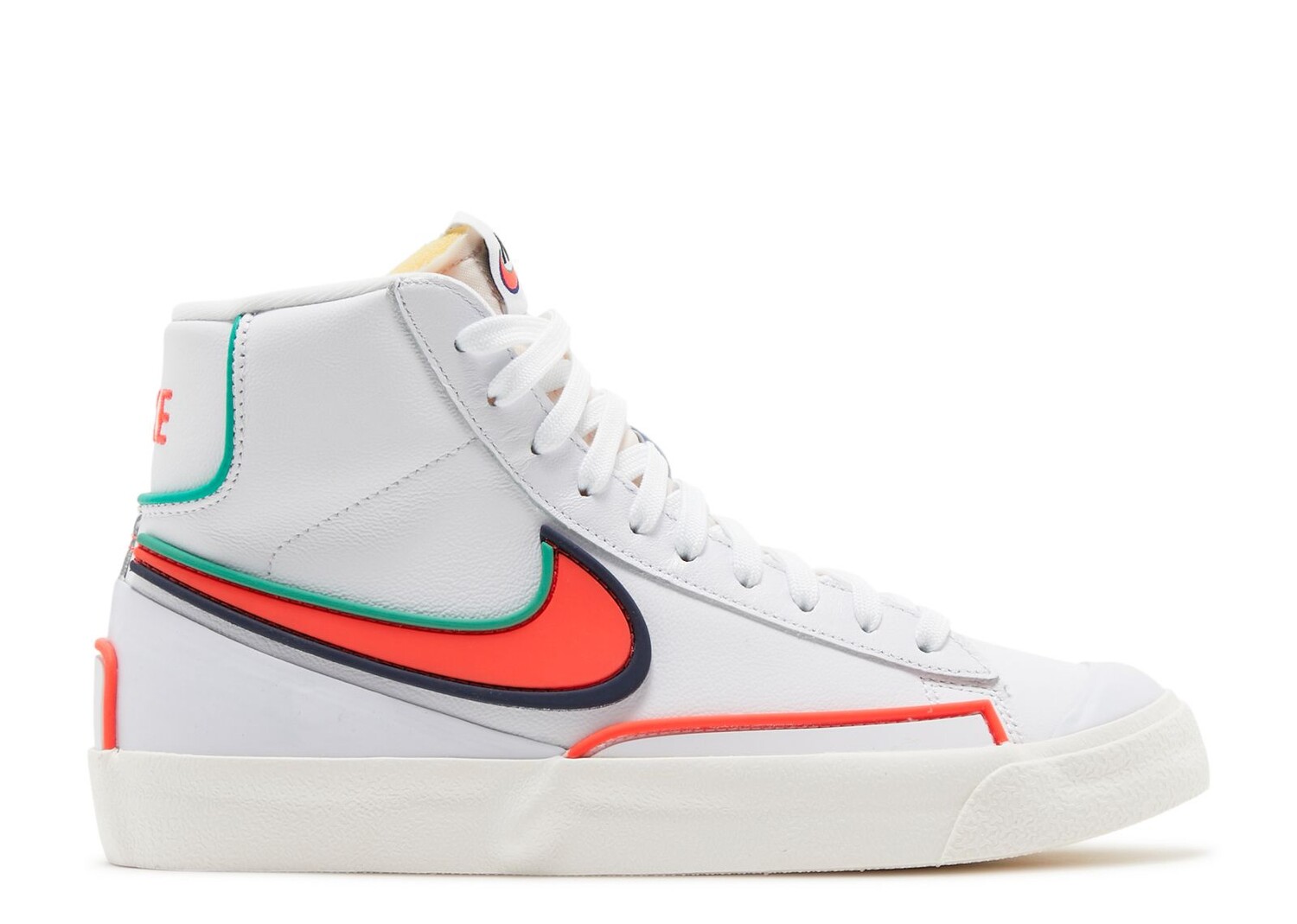 

Кроссовки Nike Wmns Blazer Mid '77 'Infinite White Crimson', белый