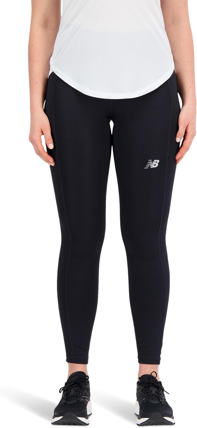 

Брюки Accelerate Pacer Tights New Balance, черный