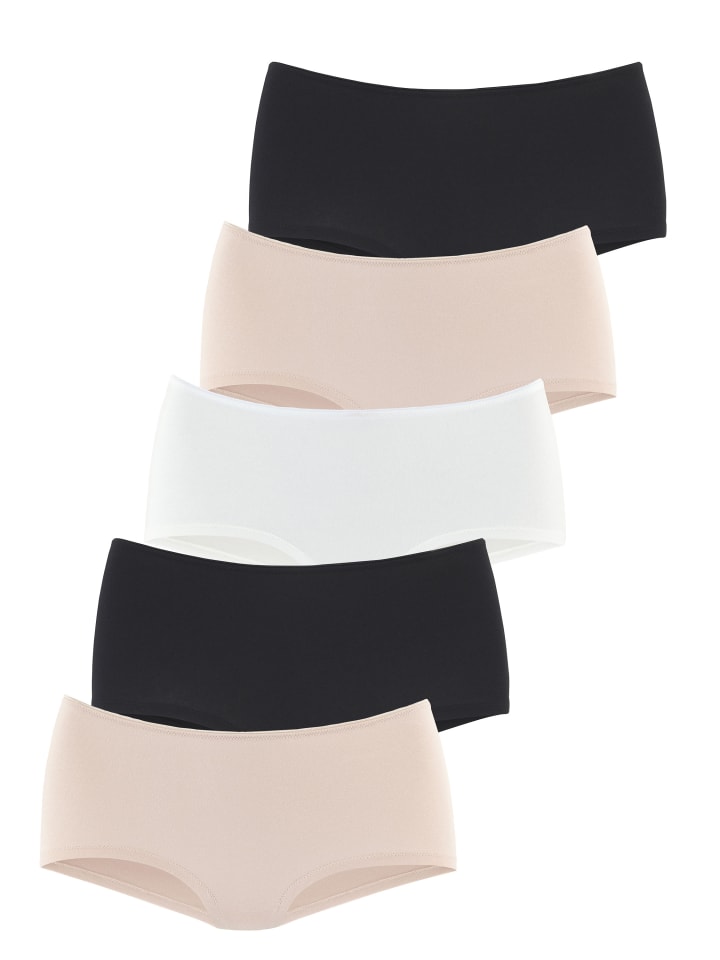 

Трусы LASCANA Panty, цвет beige, creme, schwarz