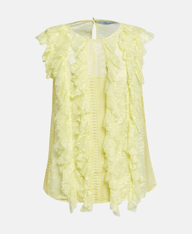 

Рубашка блузка Be Blumarine, неоновый зеленый