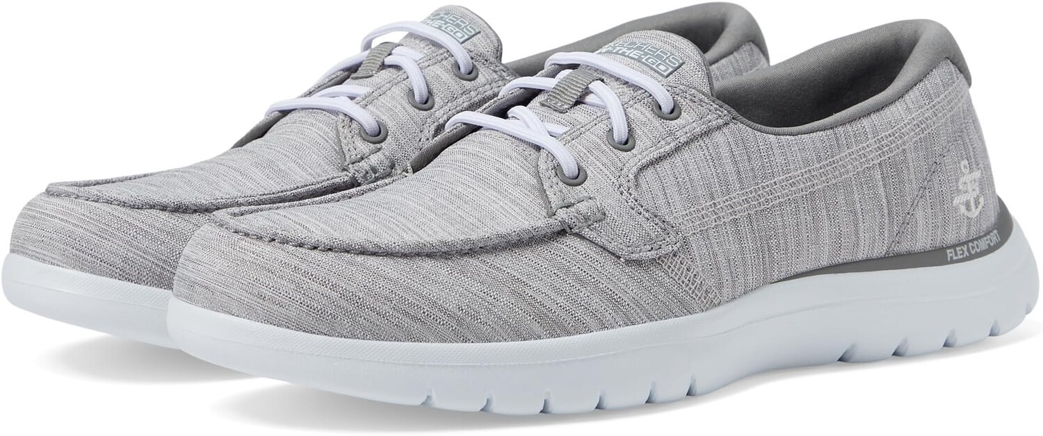 

Топсайдеры SKECHERS Performance On-The-Go Flex - Ashore Boat Shoe, цвет Gray