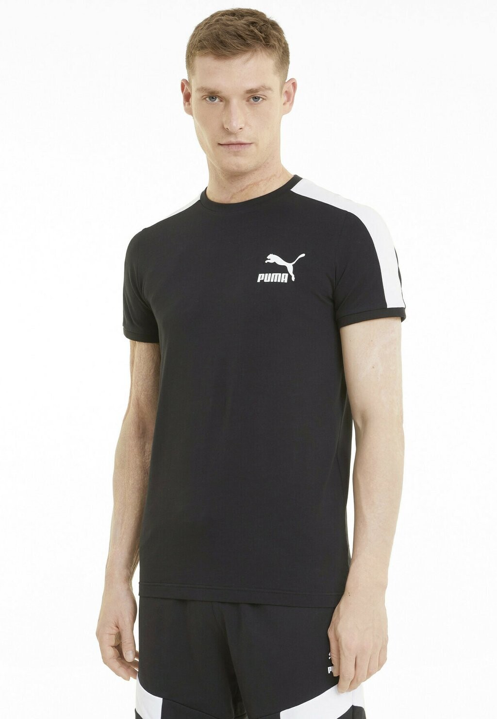 

Футболка с принтом ICONIC Puma, черный