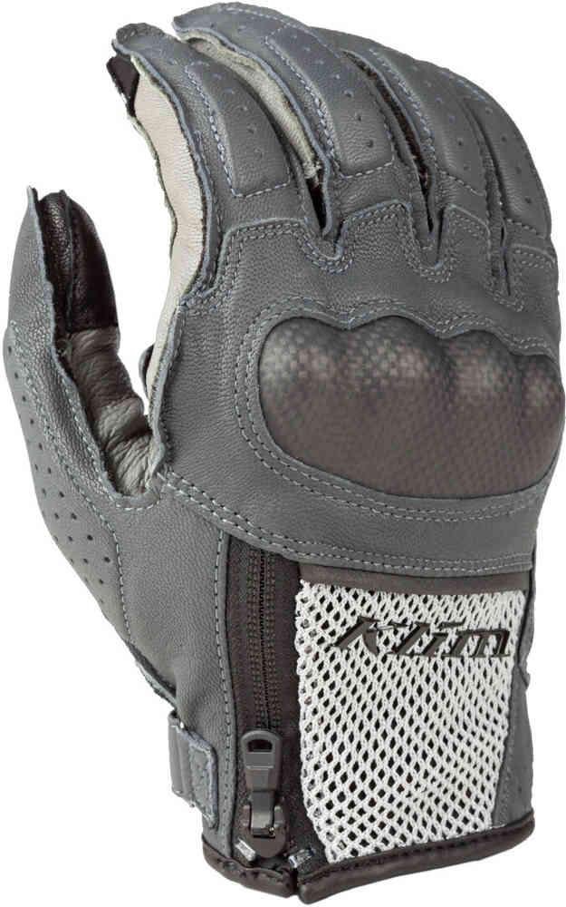 Мотоциклетные перчатки Induction 2023 Klim, серый/серебристый/черный