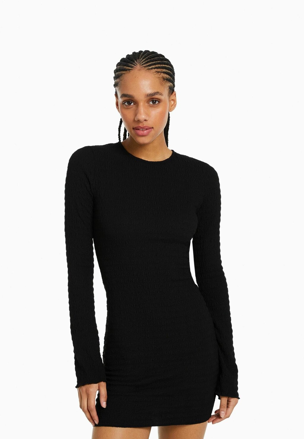 

Платье-футляр Bershka, черный