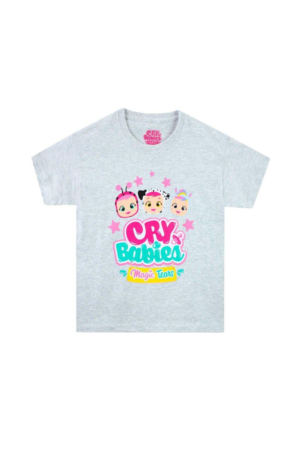

Футболка «Волшебные слезы» Cry Babies, серый