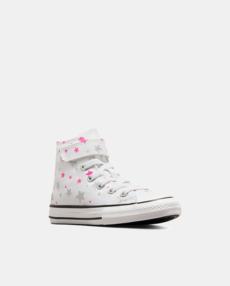 

Повседневные кроссовки для девочки Chuck Taylor All Star Easy-On Sparkle Party High Canvas Converse Converse, белый
