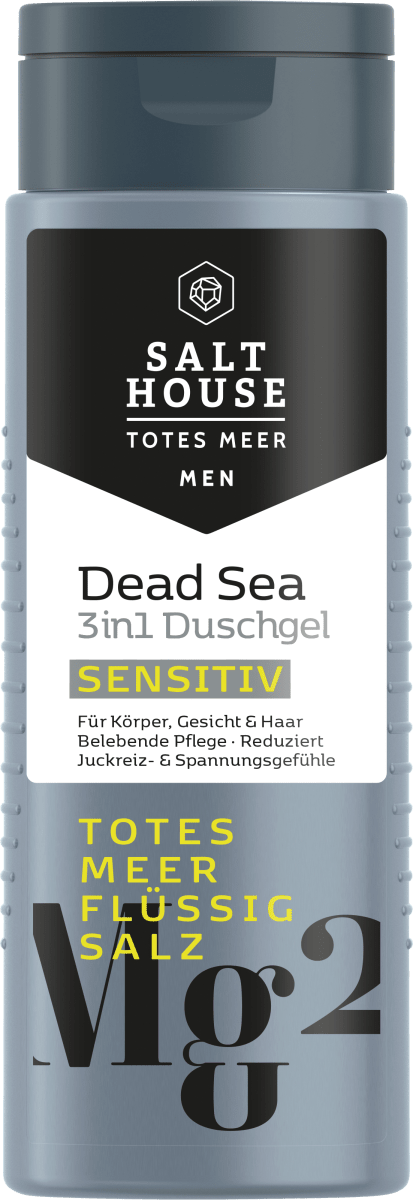 Гель для душа Men Dead Sea Sensitive 250мл Salthouse