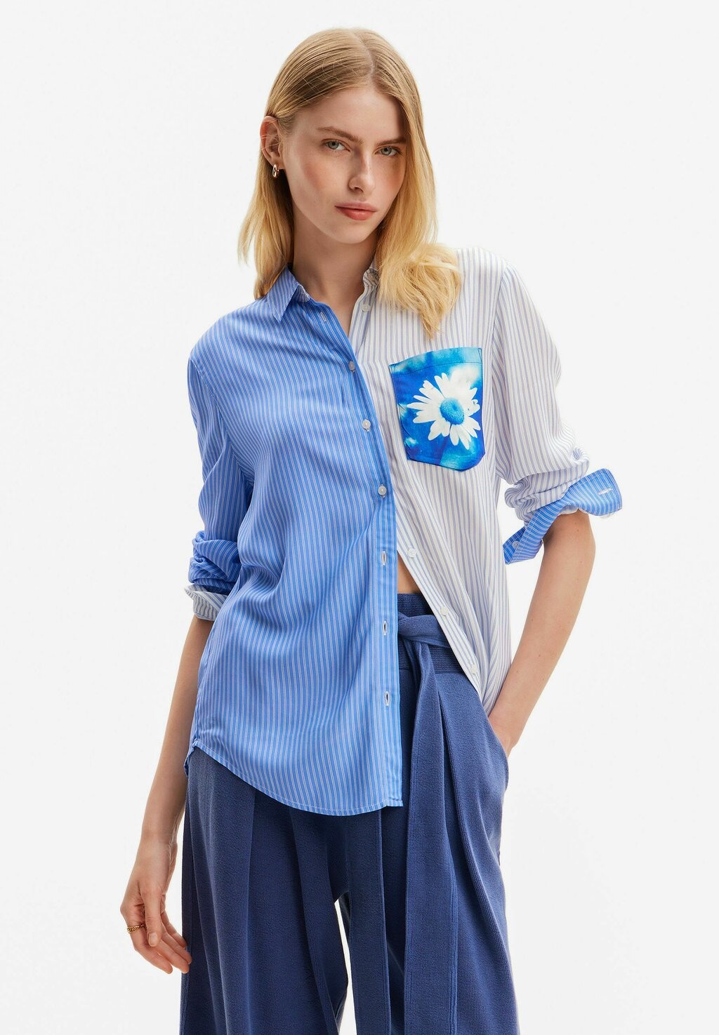 

Рубашка Desigual, синий