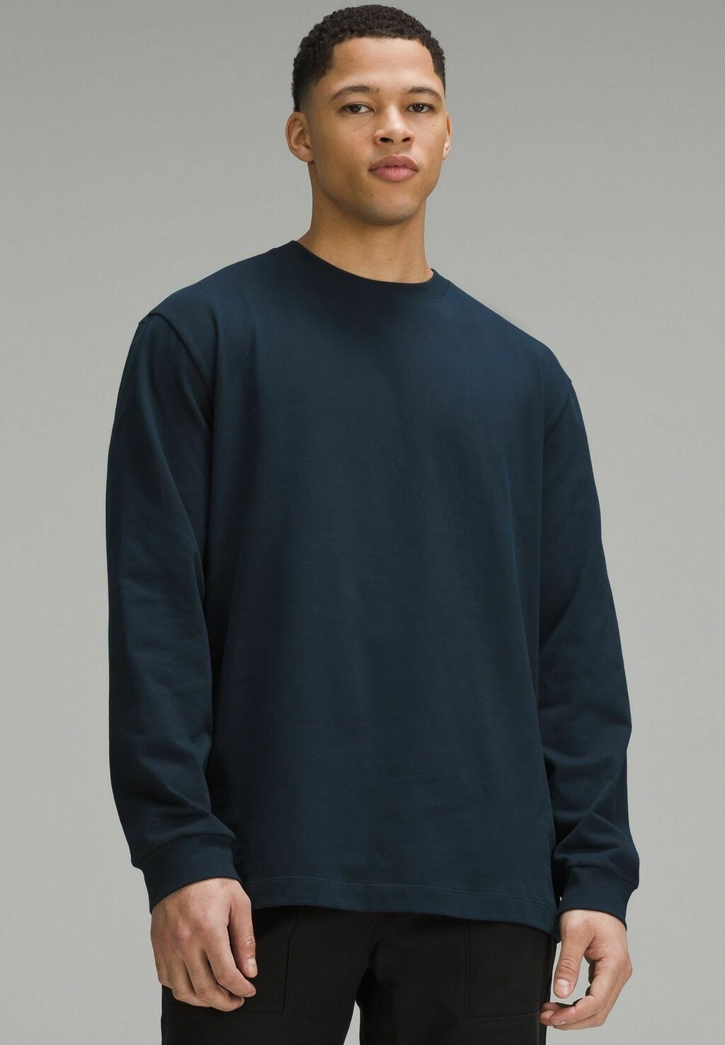 

Топ с длинными рукавами HEAVYWEIGHT lululemon, цвет true navy