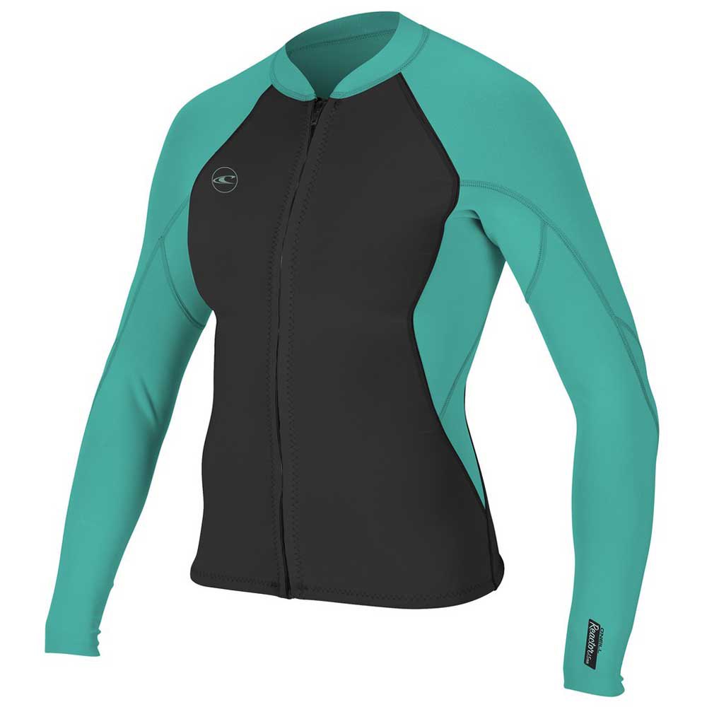 Куртка O´neill Wetsuits Reactor-2 1.5 mm Front Zip, черный цена и фото