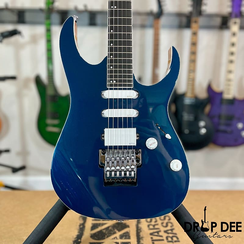 цена Электрогитара Ibanez Prestige RG5440C Electric Guitar w/ Case-Deep Forest Green Metallic