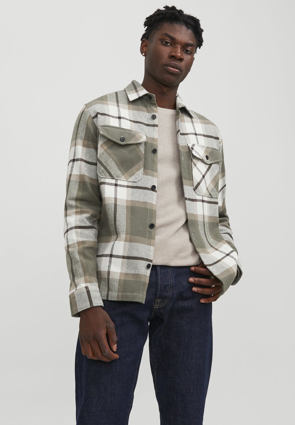 

Рубашка JPRROY CHECK LS SN Jack & Jones, жук