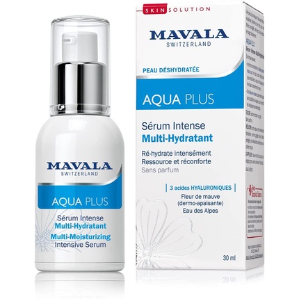 Aqua Plus Мультиувлажняющая интенсивная сыворотка 30 мл, Mavala