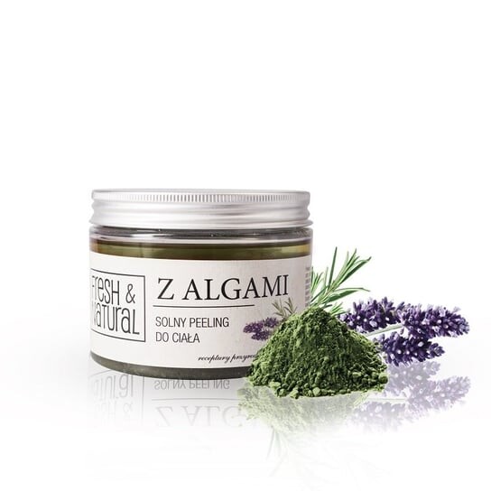 

Солевой пилинг для тела Fresh & Natural с водорослями, 550 г, Fresh&Natural