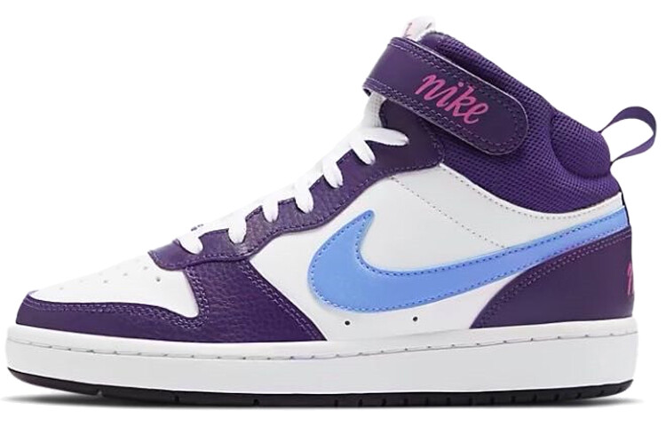 

Nike Court Borough Mid (GS) Белый/Фиолетовый/Синий