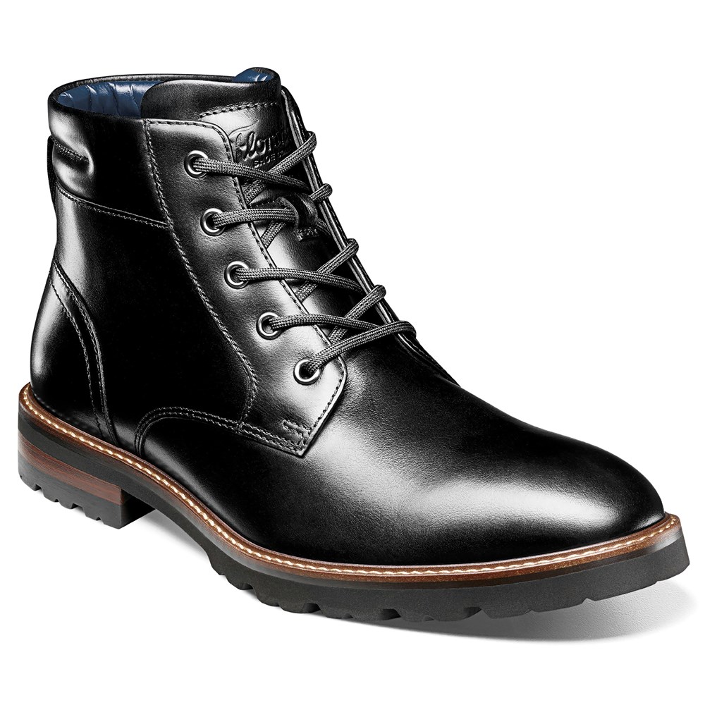 Мужские ботинки чукка Renegade с простым носком Florsheim, черный