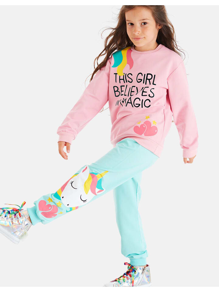 

Спортивная куртка Denokids Trainingsanzug Magic Unicorn, розовый
