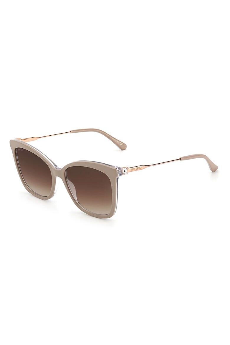 

Солнцезащитные очки Maci Cat-Eye с декоративными камнями Jimmy Choo, коричневый