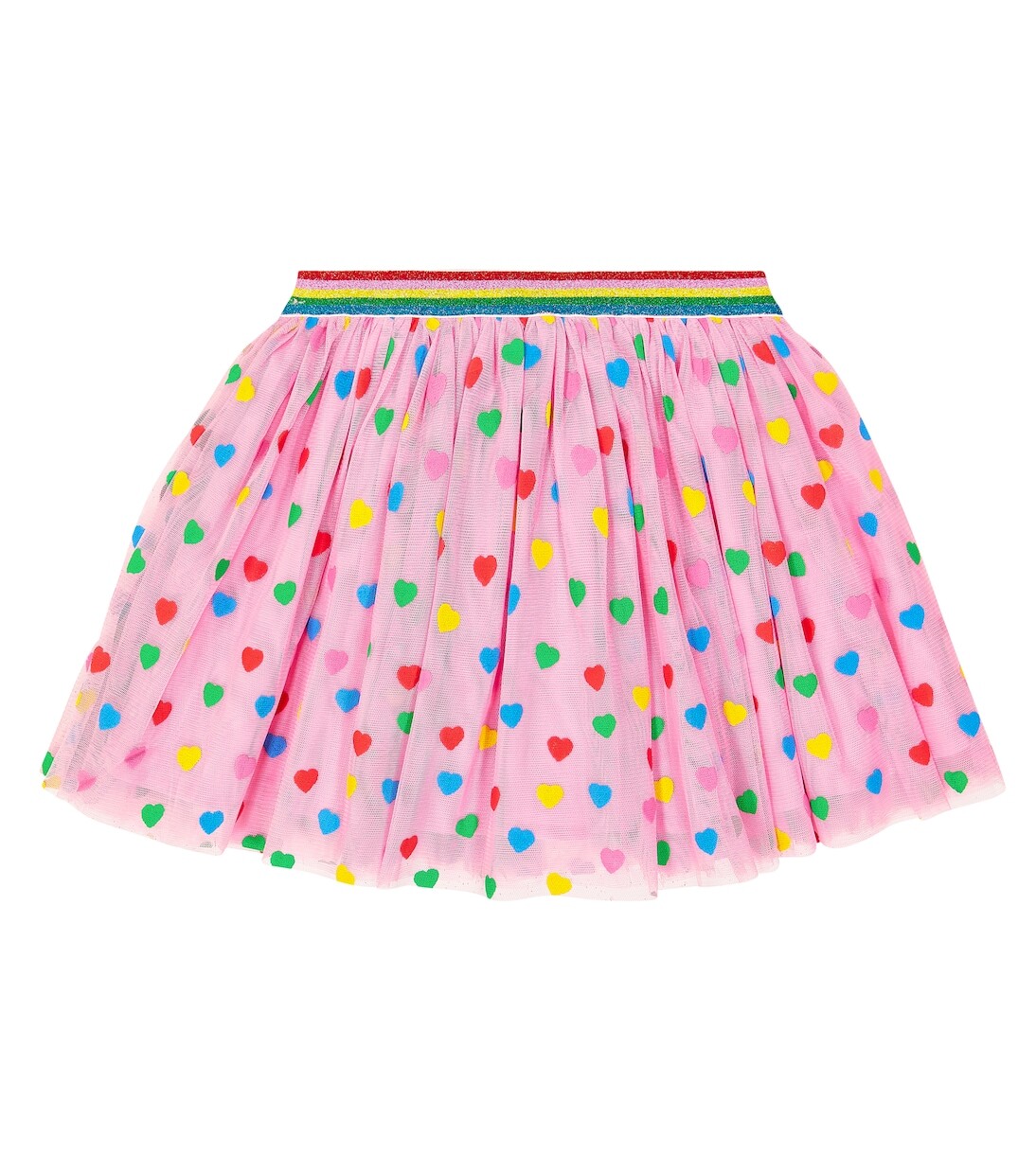 

Тюлевая юбка с принтом Stella Mccartney Kids, мультиколор